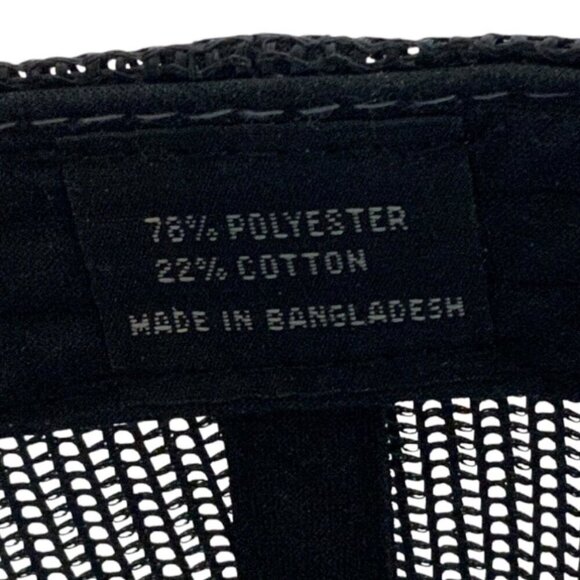 Red Dirt Hat Co Gray Black Mesh Trucker Cap Embroidered Patch Design Snapback - Picture 8 of 8